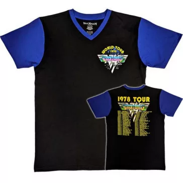 VAN HALEN: 1978 Tour Raglan (póló)
