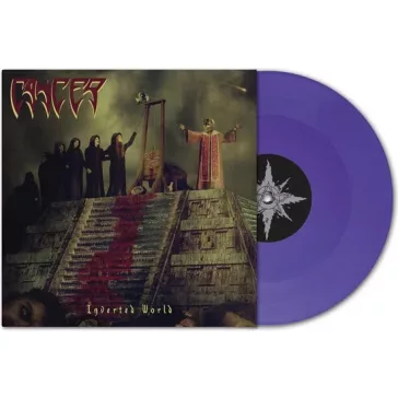 CANCER: Inverted World (LP, purple)
