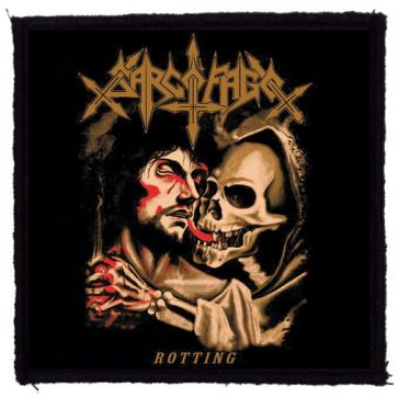 SARCOFAGO: Rotting (9,5 cm x 9,5 cm) (felvarró) 