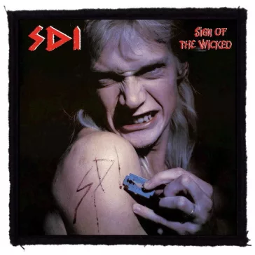SDI: Sign Of The Wicked (9,5 cm x 9,5 cm) (felvarró) 