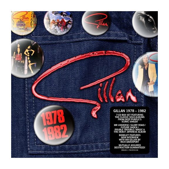 GILLAN: 1978-1982 (7CD) GILLAN: 1978-1982 (7CD)