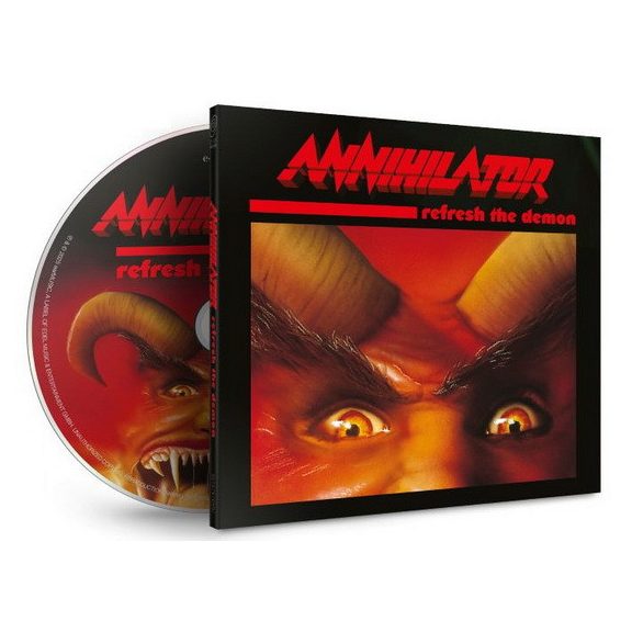 ANNIHILATOR: Refresh The Demon (CD, 2025 remastered) ANNIHILATOR: Refresh The Demon (CD, 2025 remastered)