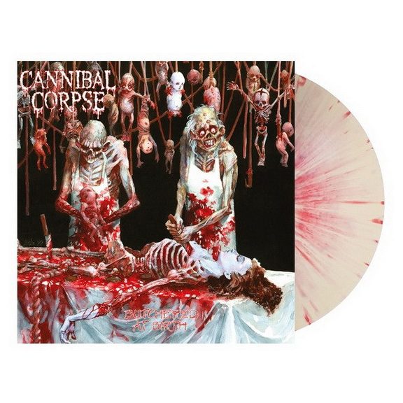 CANNIBAL CORPSE: Butchered At Birth (LP, splatter) CANNIBAL CORPSE: Butchered At Birth (LP, splatter)