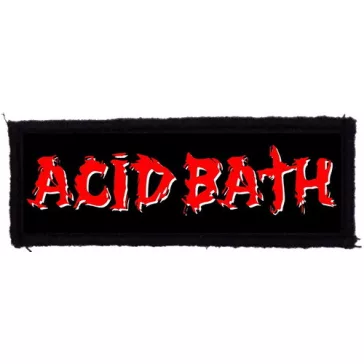 ACID BATH: Logo (12,5 cm x 4 cm) (felvarró) 