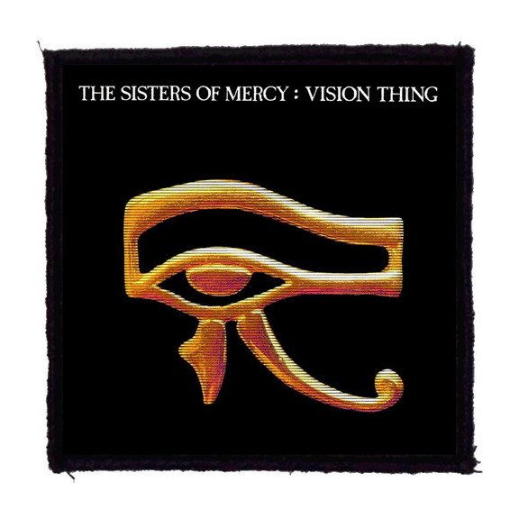 SISTERS OF MERCY: Vision Thing (9,5 cm x 9,5 cm) (felvarró) SISTERS OF MERCY: Vision Thing (9,5 cm x 9,5 cm) (felvarró)