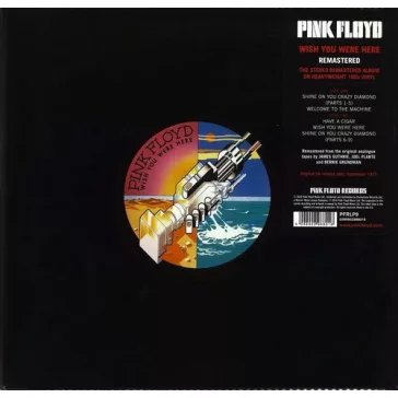PINK FLOYD: Wish You Were Here (LP, 180gr,)