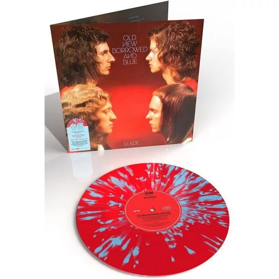 SLADE: Old New Borrowed And Blue (LP, splatter)