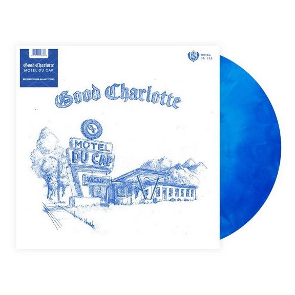 GOOD CHARLOTTE: Motel Du Cap (LP, blue/white, Ltd.) GOOD CHARLOTTE: Motel Du Cap (LP, blue/white, Ltd.)