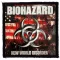 BIOHAZARD: New World Disorder (9,5 cm x 9,5 cm) (felvarró) 