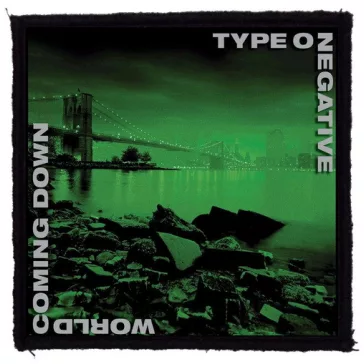   TYPE O NEGATIVE: World Coming Down (9,5 cm x 9,5 cm) (felvarró) 