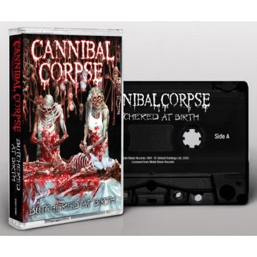 CANNIBAL CORPSE: Butchered At Birth (MC, műsoros kazetta)