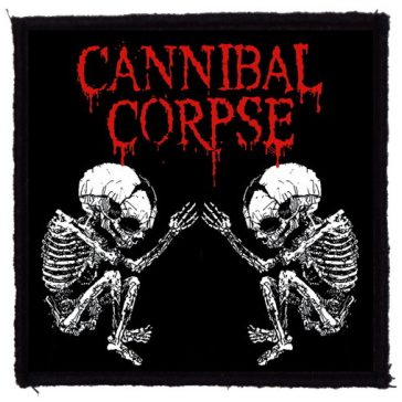 CANNIBAL CORPSE: Skeletons (9,5 cm x 9,5 cm) (felvarró) 
