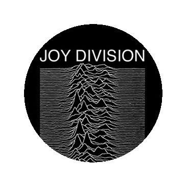 JOY DIVISION: Unknown Pleasures (jelvény, 2,5 cm) 
