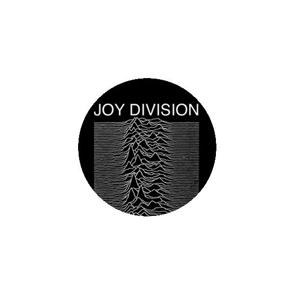 JOY DIVISION: Unknown Pleasures (jelvény, 2,5 cm) JOY DIVISION: Unknown Pleasures (jelvény, 2,5 cm)