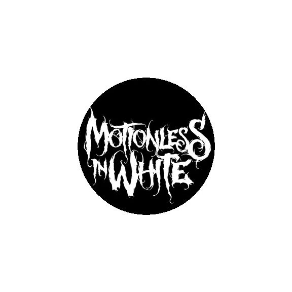 MOTIONLESS IN WHITE: Logo (jelvény, 2,5 cm) MOTIONLESS IN WHITE: Logo (jelvény, 2,5 cm)
