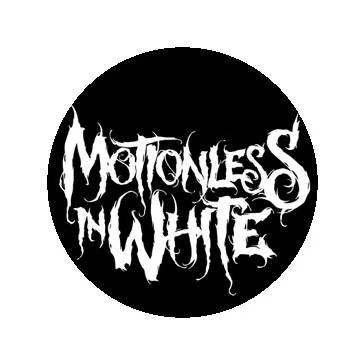 MOTIONLESS IN WHITE: Logo (nagy jelvény, 3,7 cm)