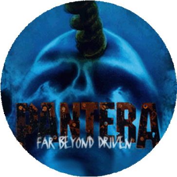 PANTERA: Far Beyond Driven (nagy jelvény, 3,7 cm)