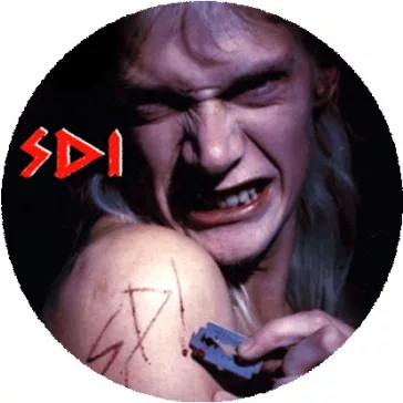 SDI: Sign Of The Wicked (nagy jelvény, 3,7 cm)