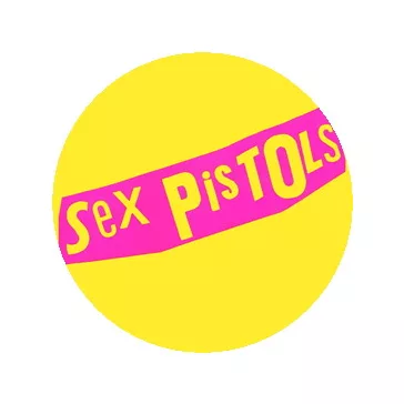 SEX PISTOLS: Logo (nagy jelvény, 3,7 cm)
