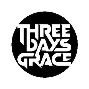 THREE DAYS GRACE: Logo (jelvény, 2,5 cm) 