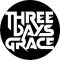 THREE DAYS GRACE: Logo (jelvény, 2,5 cm) 