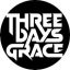 THREE DAYS GRACE: Logo (jelvény, 2,5 cm) 