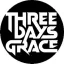 THREE DAYS GRACE: Logo (jelvény, 2,5 cm) 