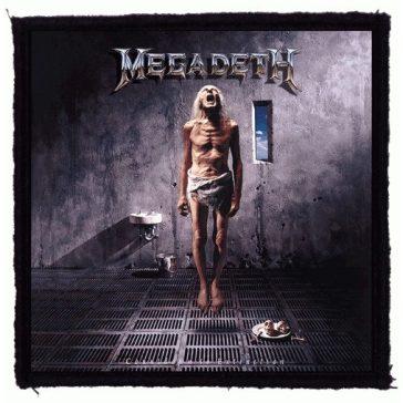   MEGADETH: Countdown To Extiction (9,5 cm x 9,5cm) (felvarró) 