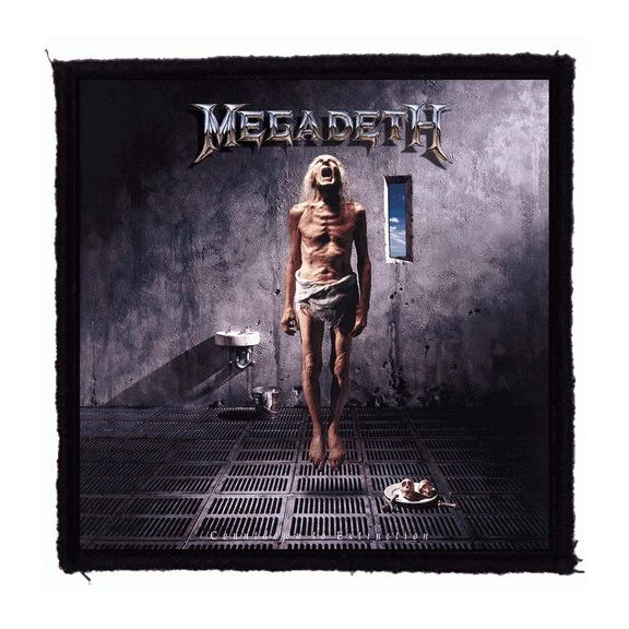 MEGADETH: Countdown To Extiction (9,5 cm x 9,5cm) (felvarró) MEGADETH: Countdown To Extiction (9,5 cm x 9,5cm) (felvarró)