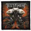 TESTAMENT: Bortherhood Of The Snake (9,5 cm x 9,5cm) (felvarró) 