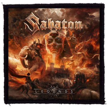 SABATON: Legends (9,5 cm x 9,5 cm) (felvarró) 