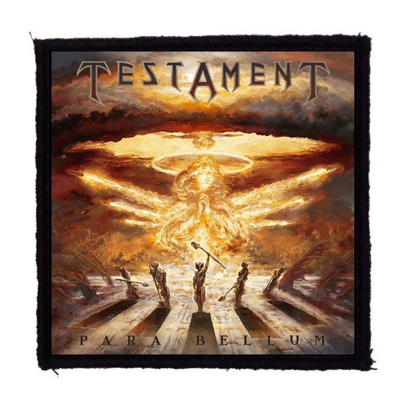 TESTAMENT: Para Bellum (9,5 cm x 9,5 cm) (felvarró) TESTAMENT: Para Bellum (9,5 cm x 9,5 cm) (felvarró)