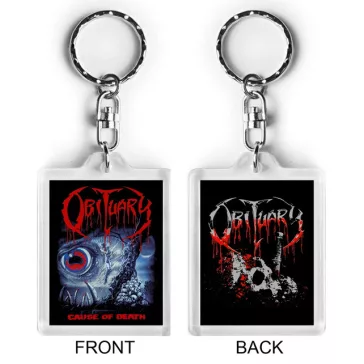 OBITUARY - Cause Of Death (kulcstartó) 
