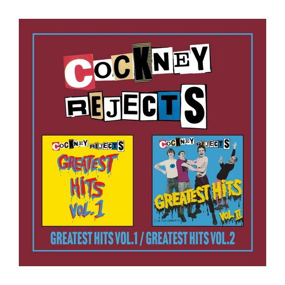 COCKNEY REJECTS: Greatest Hits Vol.1. & Vol.2. (2CD) COCKNEY REJECTS: Greatest Hits Vol.1. & Vol.2. (2CD)