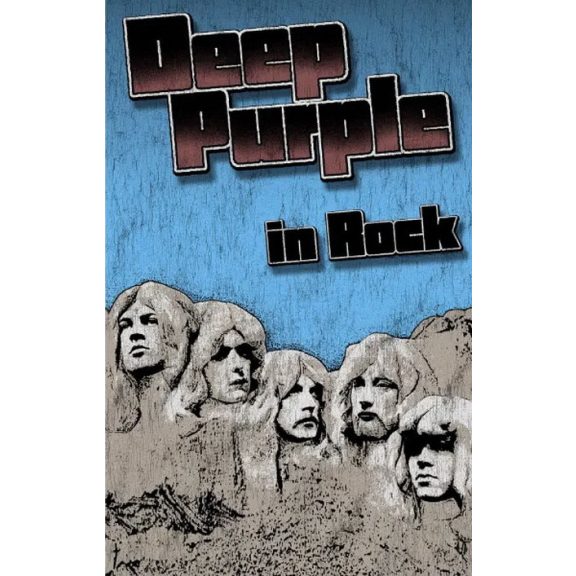 DEEP PURPLE: In Rock (65x106 cm) DEEP PURPLE: In Rock (65x106 cm)