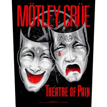 MÖTLEY CRÜE: Theatre Of Pain (hátfelvarró)