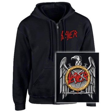 SLAYER: Eagle ((kapucnis pulóver, cipzáros) 
