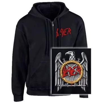 SLAYER: Eagle ((kapucnis pulóver, cipzáros) 