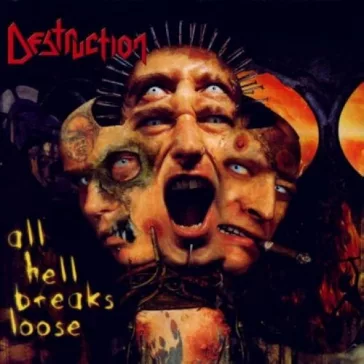 DESTRUCTION: All Hell Breaks Loose (2LP, splatter)