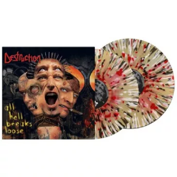 DESTRUCTION: All Hell Breaks Loose (2LP, splatter)
