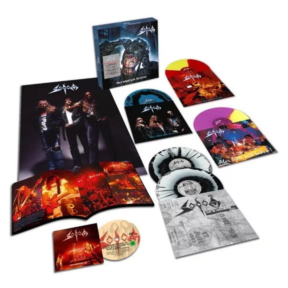 SODOM: Get What You Deserve (5LP+DVD, box)