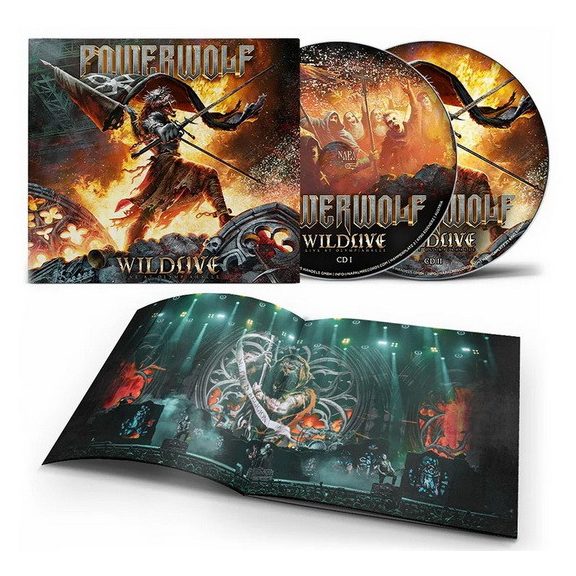 POWERWOLF: Wildlive - Live At Olympiahalle (2CD) POWERWOLF: Wildlive - Live At Olympiahalle (2CD)
