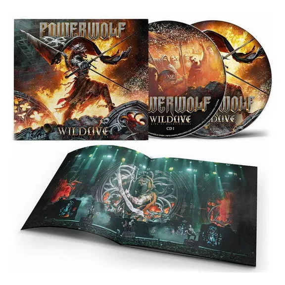 POWERWOLF: Wildlive - Live At Olympiahalle (2CD)