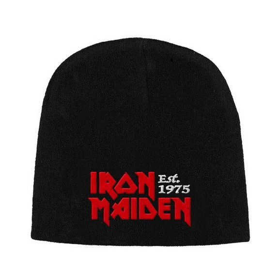 IRON MAIDEN: Est. 1975 (kötött sapka) IRON MAIDEN: Est. 1975 (kötött sapka)