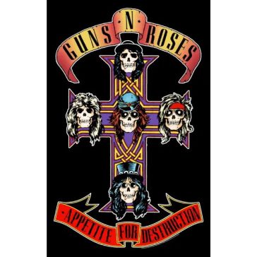 GUNS N' ROSES: Appetite For Destruction (zászló)