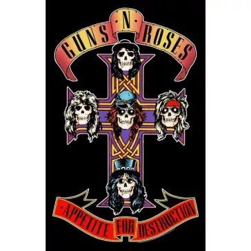 GUNS N' ROSES: Appetite For Destruction (zászló)