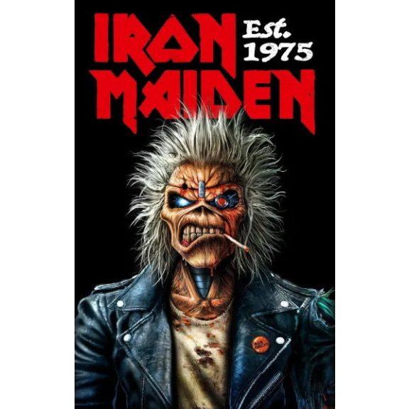 IRON MAIDEN: Est. 1975 (zászló) IRON MAIDEN: Est. 1975 (zászló)