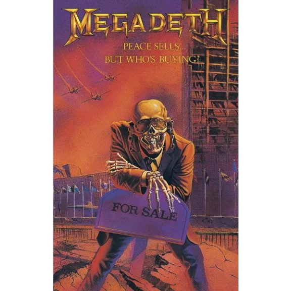 MEGADETH: Peace Sells (zászló) MEGADETH: Peace Sells (zászló)