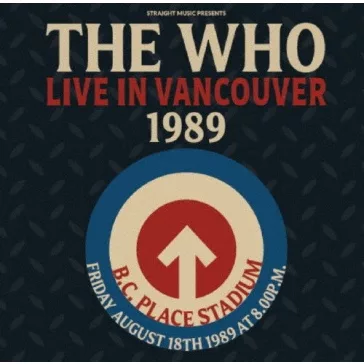 WHO, THE: Live At Vancouver (3CD, japán)