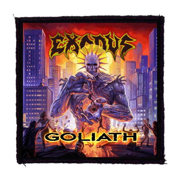 EXODUS: Goliath (9,5 cm x 9,5 cm) (felvarró) EXODUS: Goliath (9,5 cm x 9,5 cm) (felvarró)